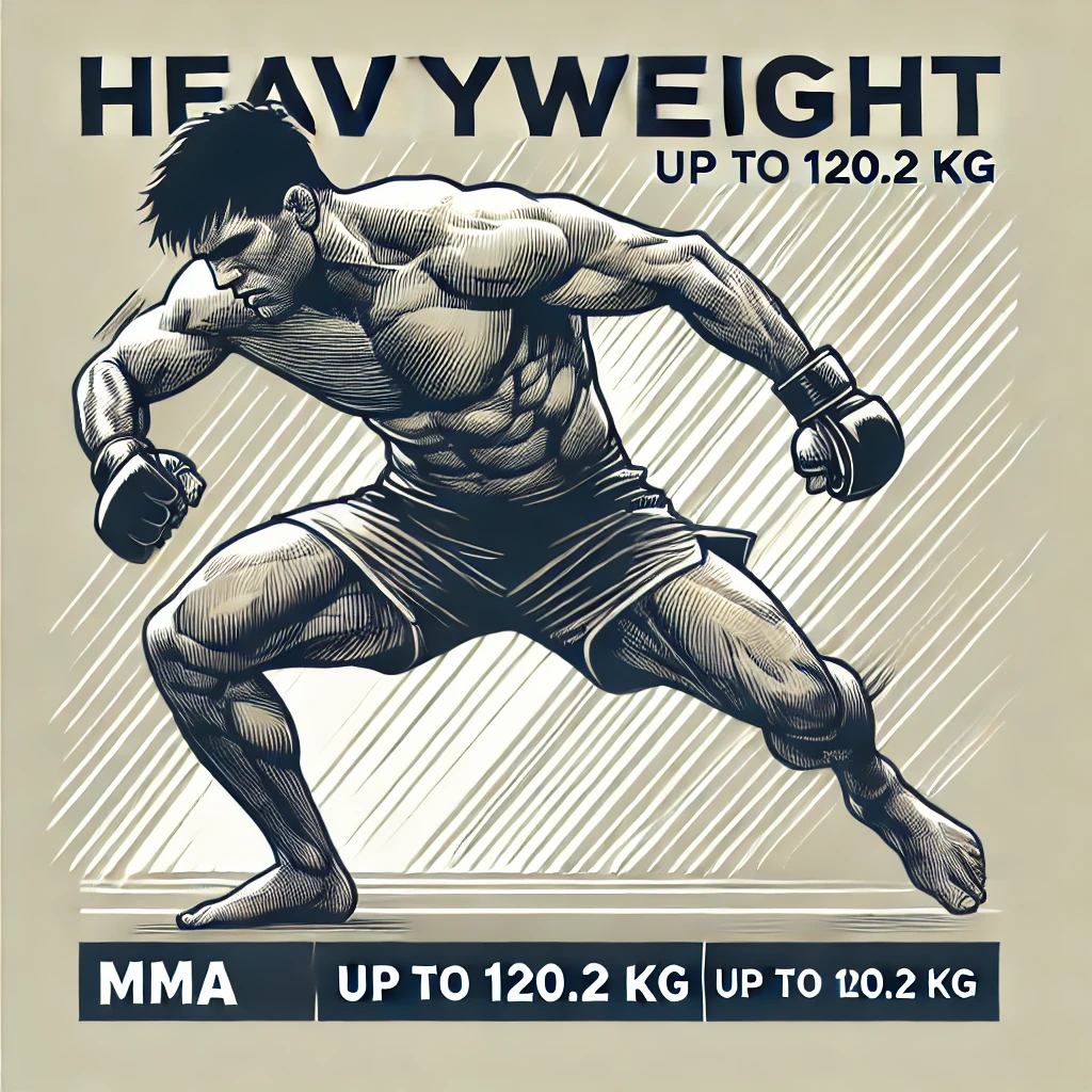 La catégorie poids lourd dans le MMA