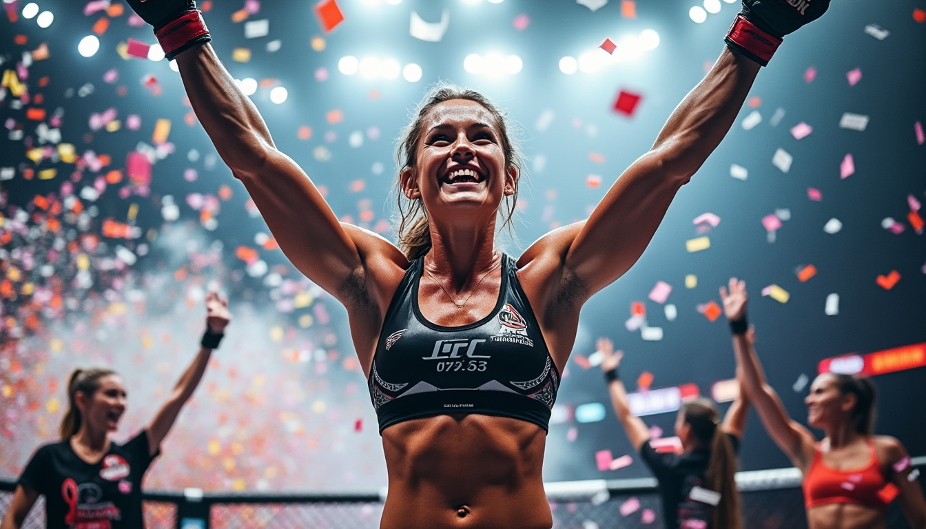 Communauté féminine dans un club de MMA
