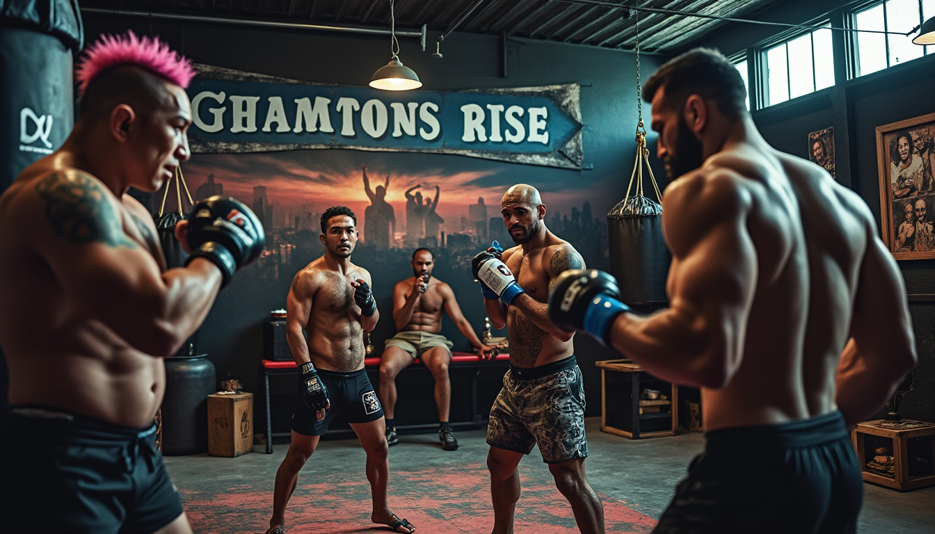 Quatre destins improbables : parcours atypiques vers le MMA