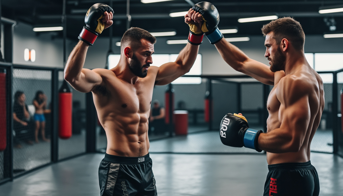 Éthique et respect entre combattants MMA