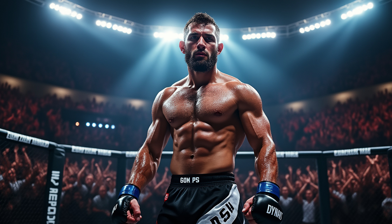 Edouard Bernadou : portrait d'un combattant MMA français